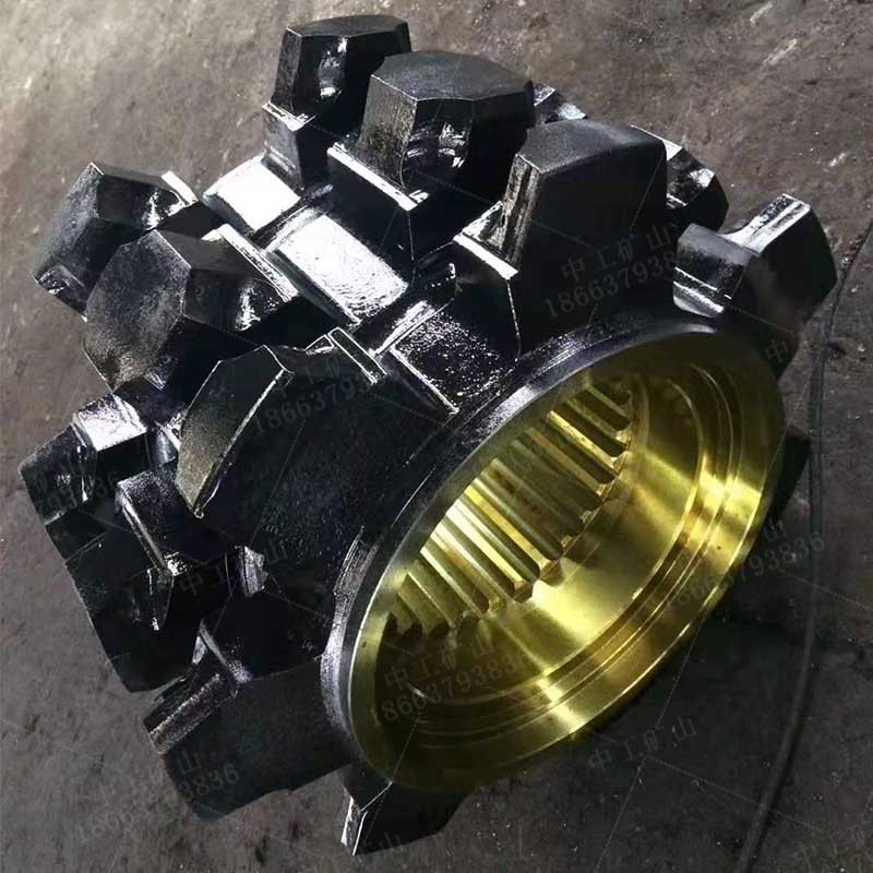 40t刮板机配件链轮 1000型转载机链轮轴组 矿用链轮组件