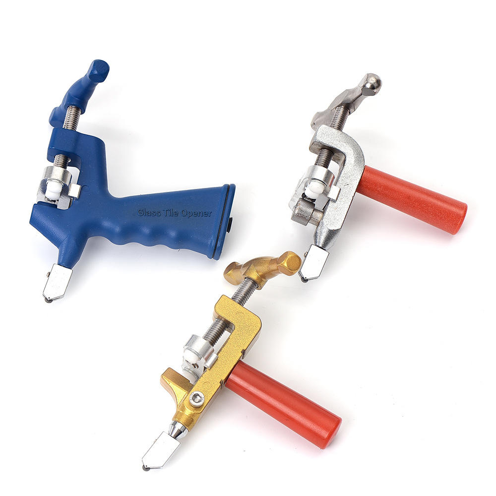 一体式二合一瓷砖开界器玻璃瓷砖刀glasstilecutter opener easy