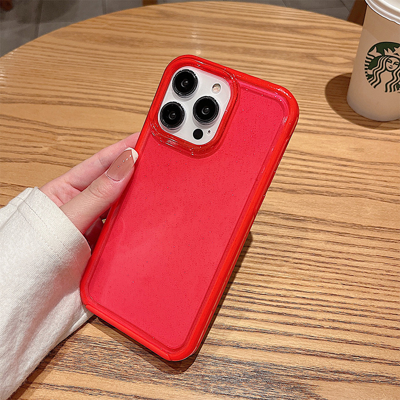 新款otter适用于苹果iphone14 pro max 闪粉双色套啤手机壳-阿里巴巴