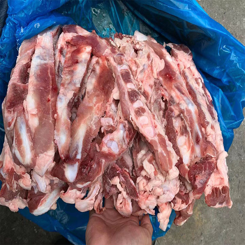 净重20斤/箱 西班牙4059冷冻猪胸骨脆骨 猪软骨 红烧煲汤猪排骨