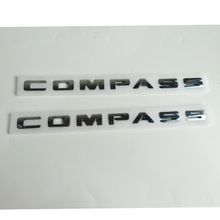 适用于吉普指南者车门装饰贴COMPASS英文标贴大切诺基自由者车标