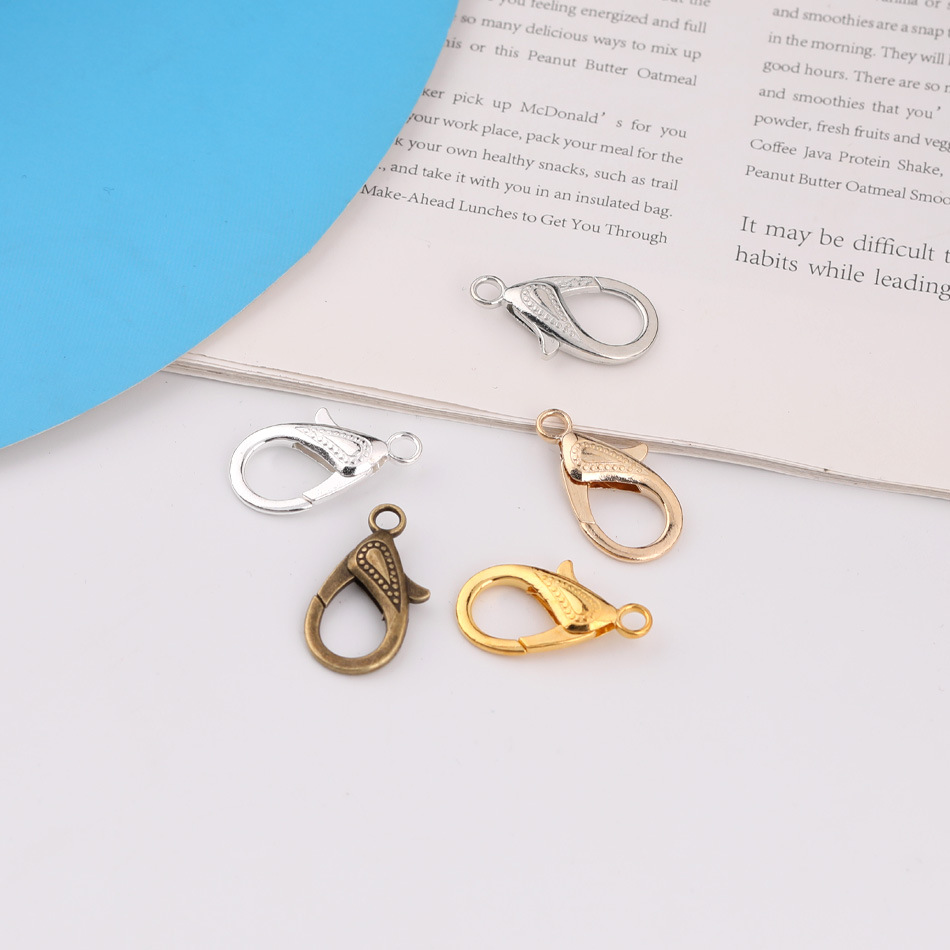 锌合金大号30mm 龙虾扣 鱼尾扣 diy饰品配件钥匙扣挂件