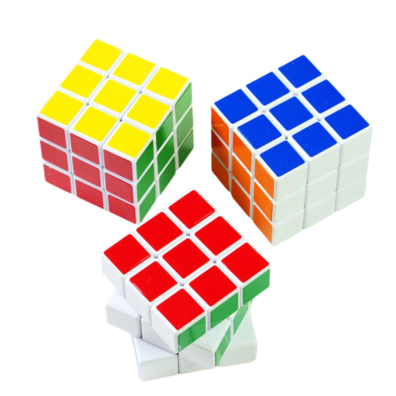 Children's Third-Order Rubik's Cube Competition Beginner 5.7*5.7cm Intellectual Power Development Kindergarten Student Smooth Cube