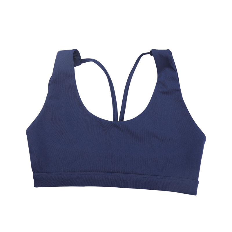 Beauty Back Exercise Underwear Women's Outer Wear Running Yoga Clothes Bra Shockproof Push-up Shape Fixing Anti-Sagging Fitness Vest