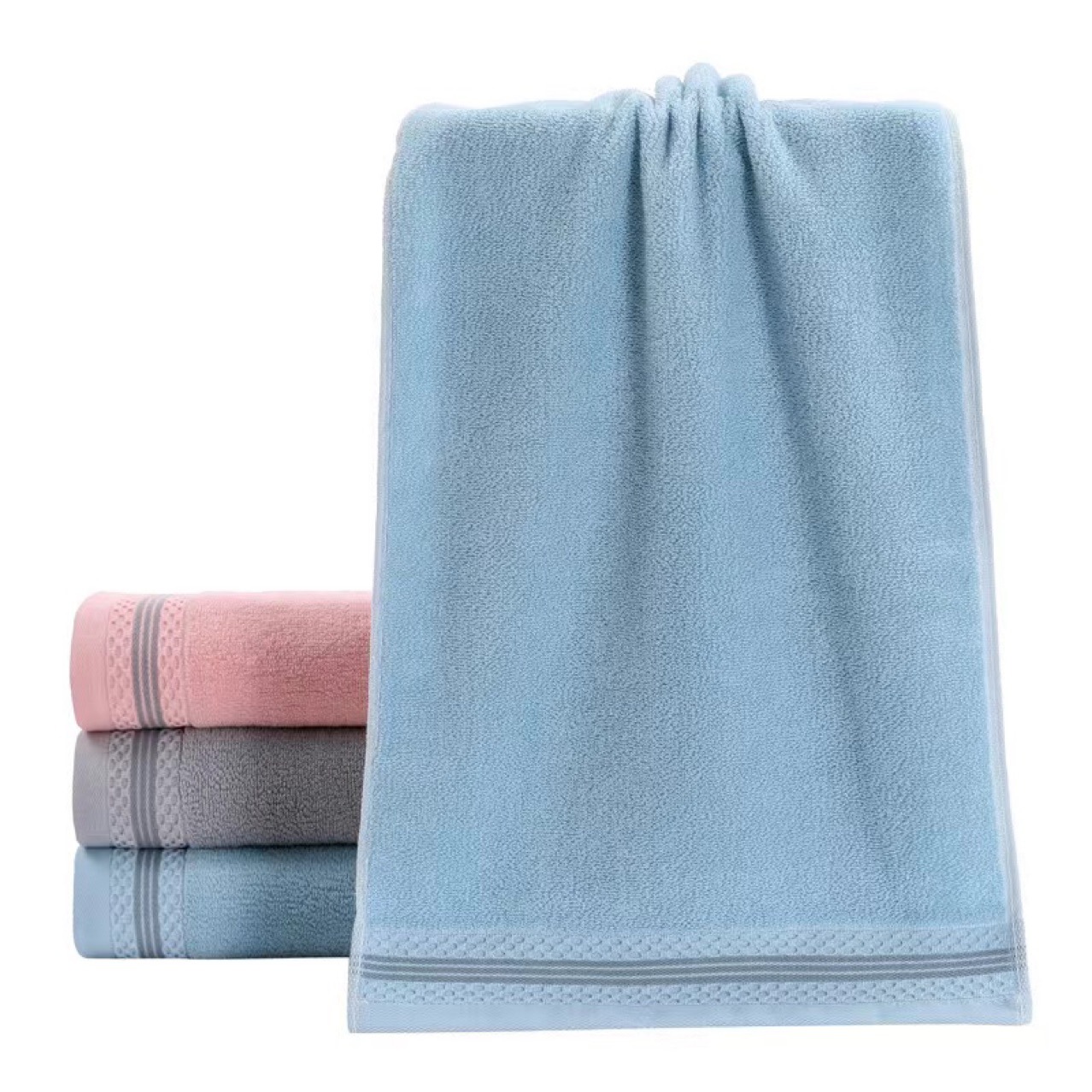 毛巾 纯棉成人家用洗脸巾全棉面巾回礼广告礼品毛巾批发刺绣logo