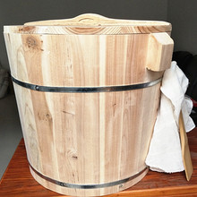 蒸饭桶香杉木桶大小商用糯米饭甄不锈钢底酒蒸子带盖家用木制蒸笼