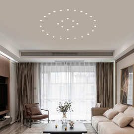 客厅吊顶小射灯