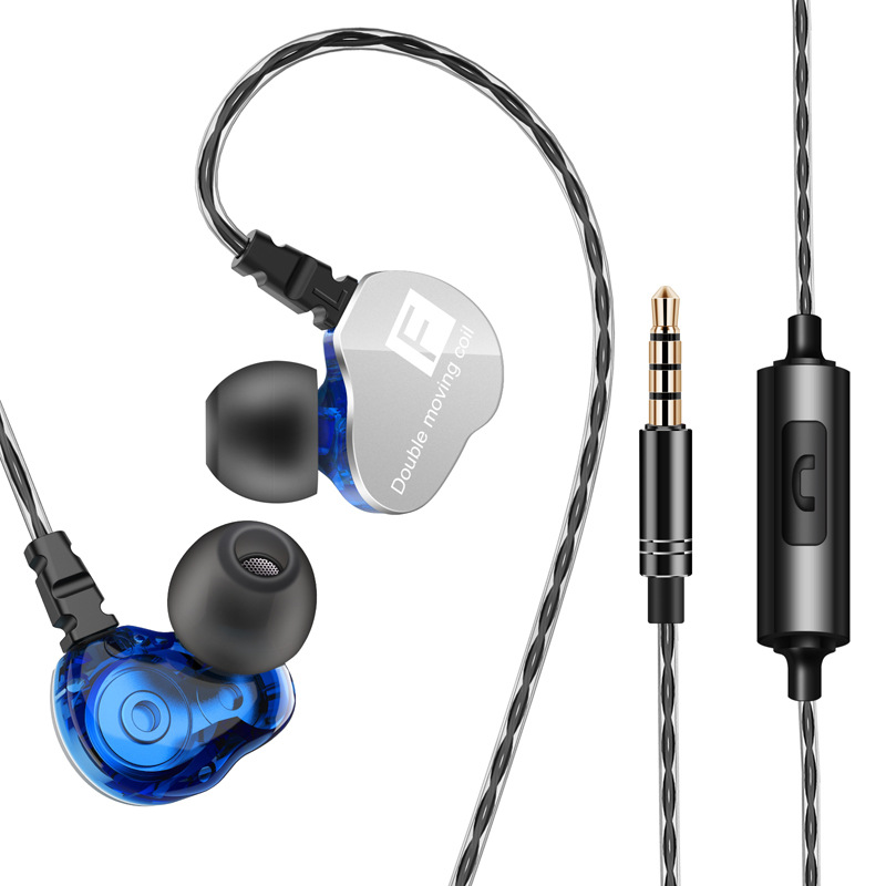Private Model F4 Wired Earphone in-Ear Sports Dynamic Bass Boost Music Mobile Phone Typec Computer 3.5mm Monitor Earphone Monitor