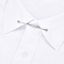 领针男衬衫领角装饰扣夹子正装配饰别针西服固定tie collar clip