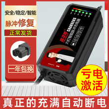 电动车电瓶充电器48V12AH20AH60V72伏爱玛雅迪台铃电车三轮车通用