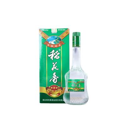 湖北三星稻花香白酒42度单瓶500ml礼盒装 自饮,聚会宴请送礼酒
