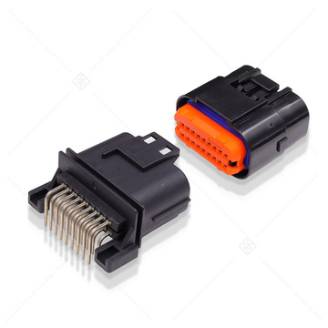 mx23a12sf1汽车防水连接器jae型 pcb板端线束插头针 端mx23a26nf1