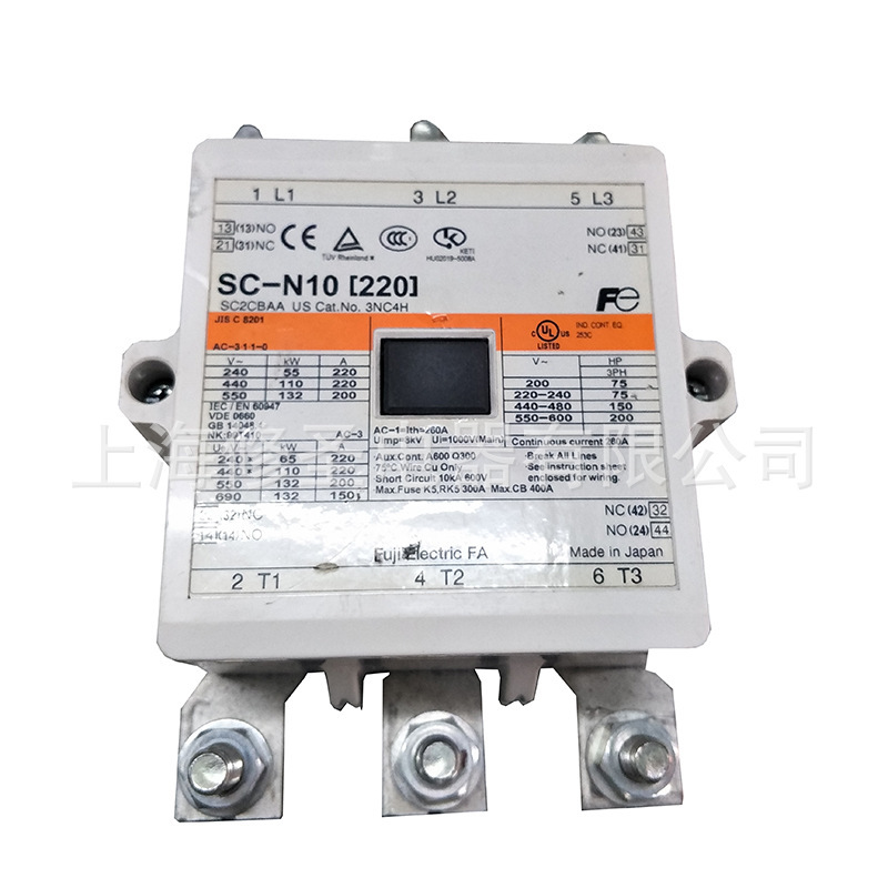 日本富士优惠价sc-n10到sc-n16全系列大电流接触器