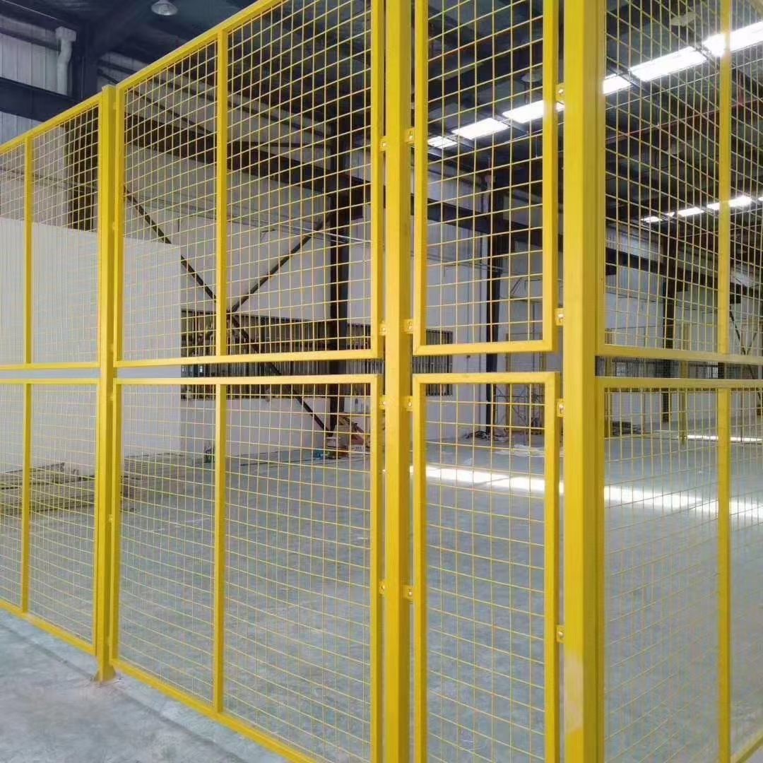 加工定制车间隔离网仓库厂区熔断网铁丝网护栏浸塑车间隔离网