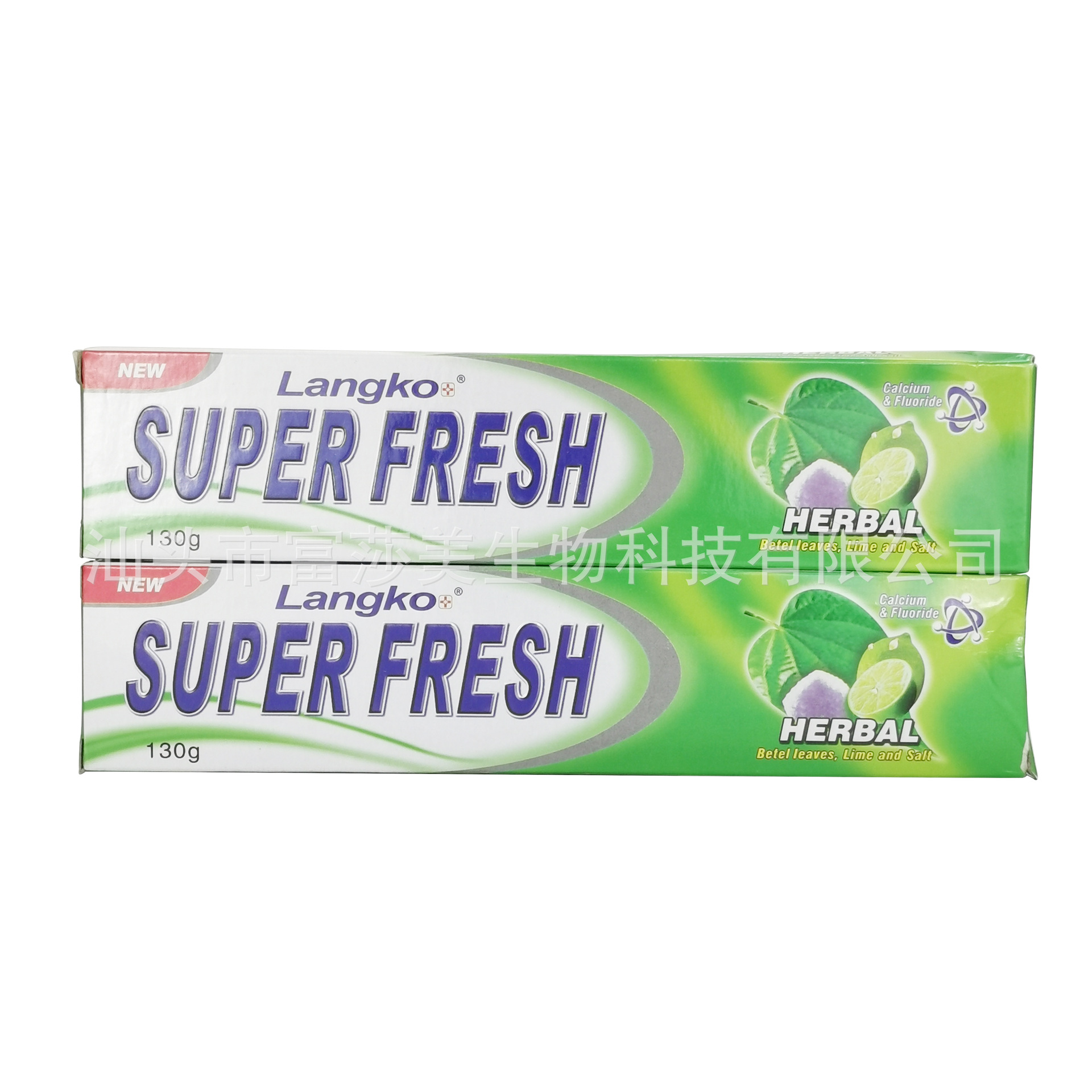 Spot Foreign Trade English Africa Middle East 130G Plant Herbal Lemon Toothpaste Herbal Toothpaste