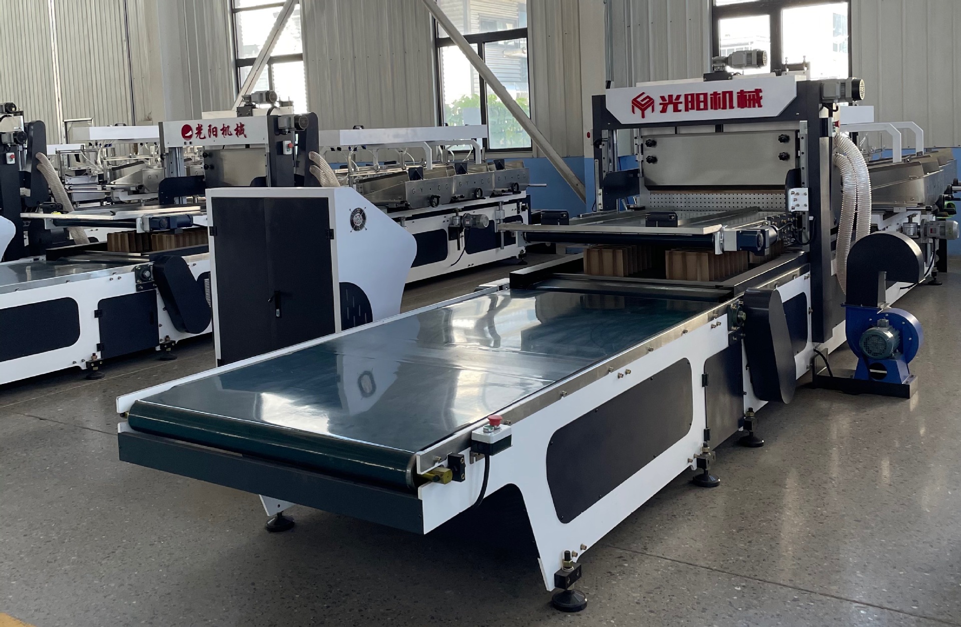 光阳全自动插格机 隔板机 插卡机 包装纸箱机械