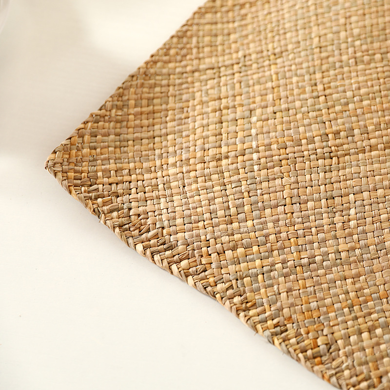 厂家直供马兰草席 工艺箱包材料 手工编织草编凉鞋鞋底面料批发