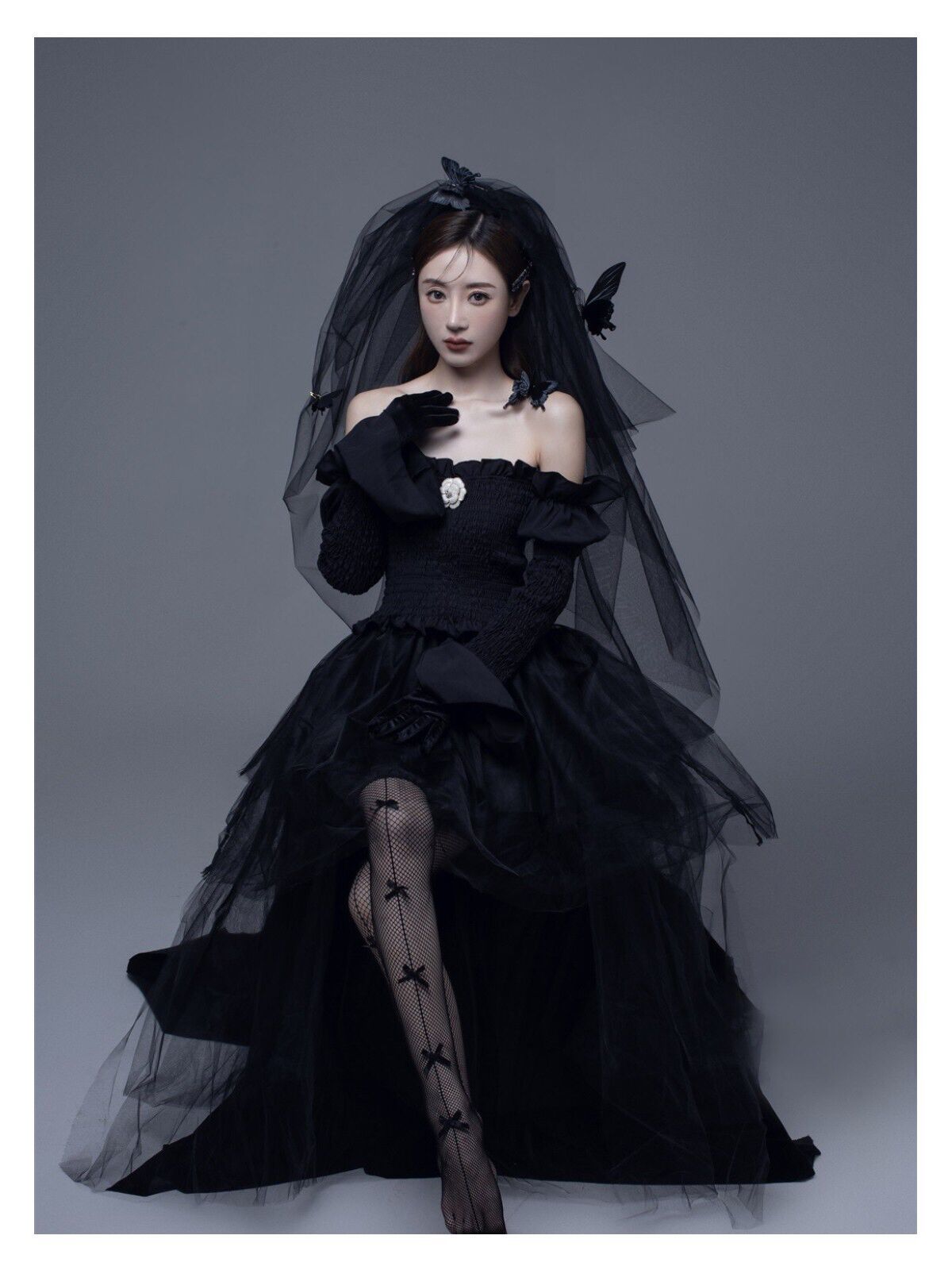 写真服装女影楼新款暗黑系列主题个人艺术照精灵梦幻礼服摄影服饰