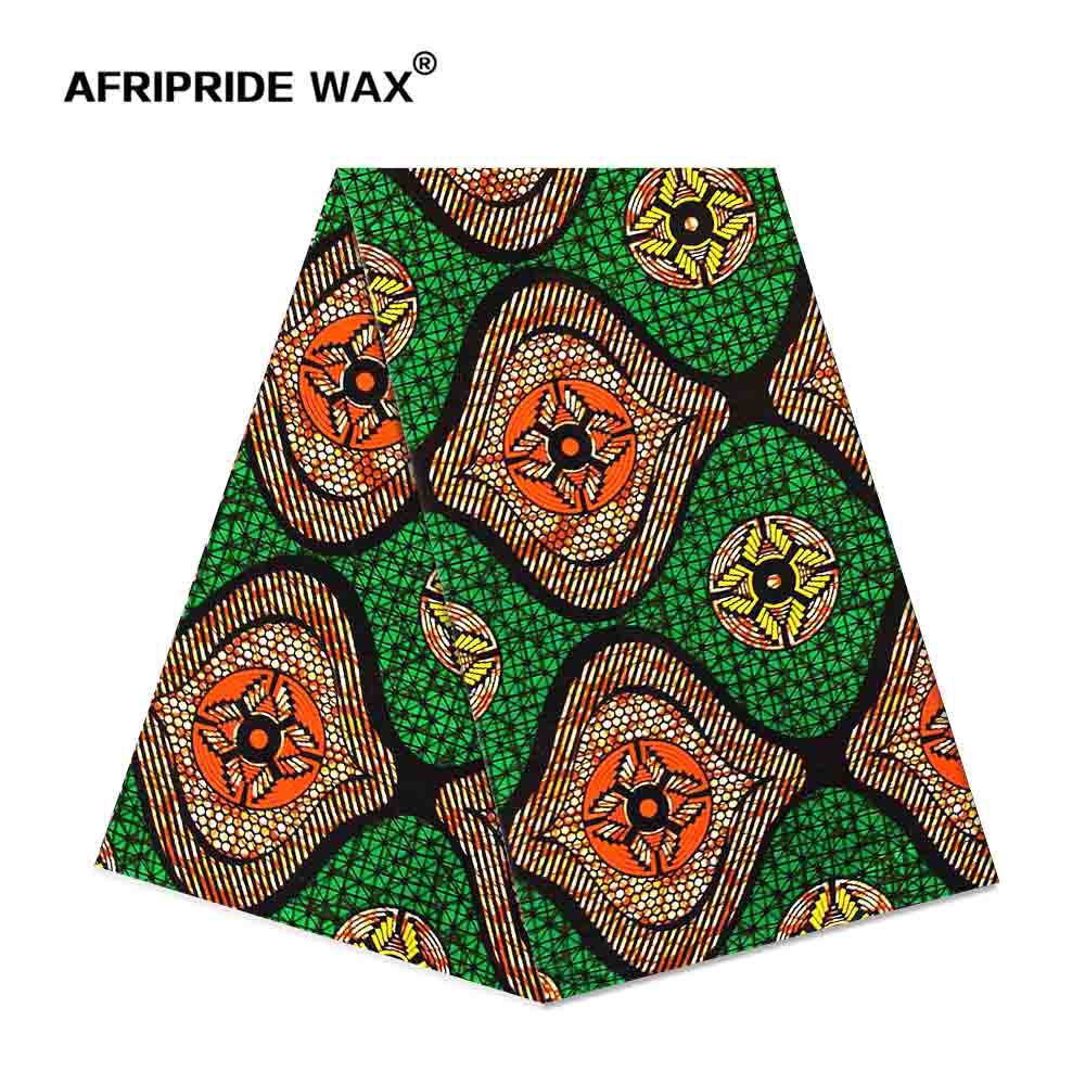 Foreign Trade Africa Ethnic Clothes Double-Sided Cotton Printing Batik Fabric Supply Afripride Wax