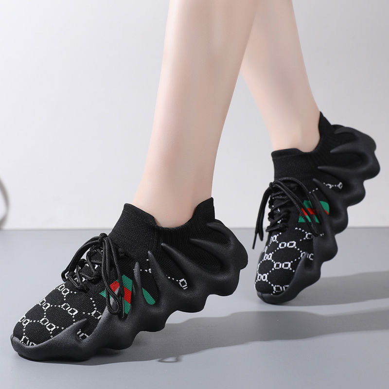 Summer New Fashion Octopus Breathable Mesh Low-Top Casual Shoes Trendy Sneakers Ins Korean Style Fashion Shoes