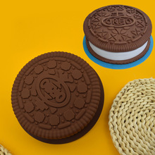 精艺 大号奥利奥硅胶慕斯蛋糕模具DIY巧克力布丁甜点石膏烘焙模具