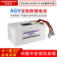 24V100AH AGV小车牵引车大功率48V40A机器人自动化设备磷酸铁锂电