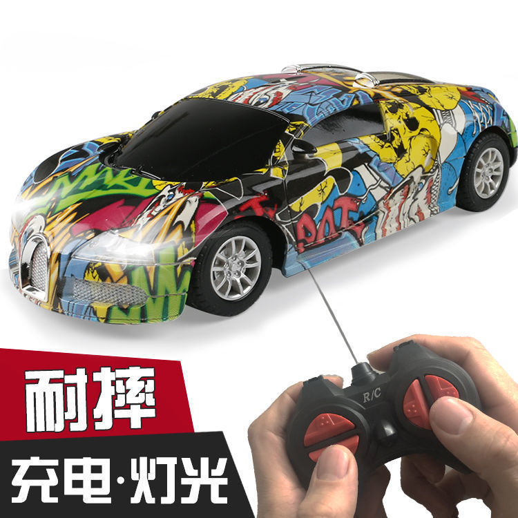 儿童遥控汽车 耐摔可充电漂移遥控赛车 遥控电动车男孩玩具车礼物