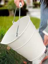 塑料水桶大容量家用加厚储水用户外打水桶手提洗澡桶日式圆桶浇花