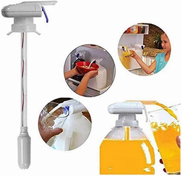 Automatic Drink Straw Electric Motor Press Water Fountain Pumper TV Straw