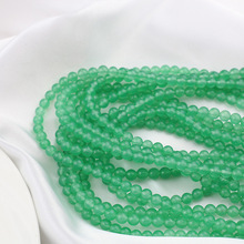 天然石10颗装绿东陵散珠圆珠手工饰品DIY自制手链项链耳坠配件