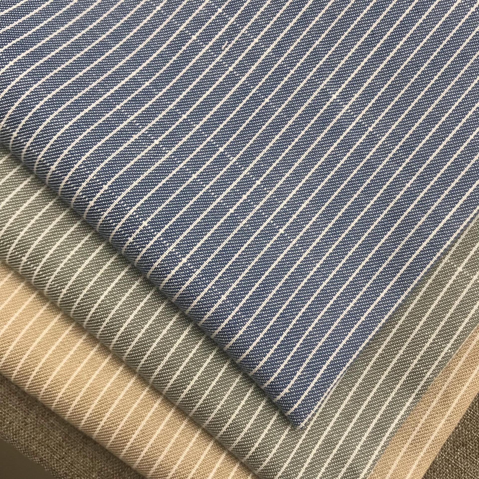 条纹童装面料色织