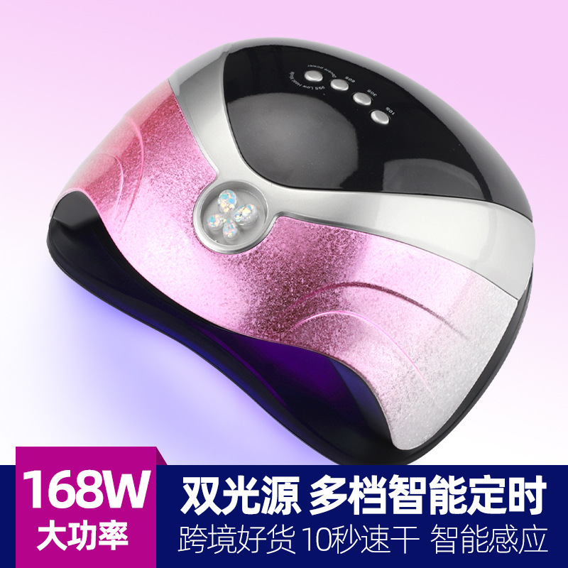 Sun L3168w High Power Nails Phototherapy Lamp Uv Gel Nail Polish Heating Lamp Led Quick-Drying Nail Dryer Not Black Hand