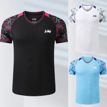 新款羽毛球服男女速干短袖透气学生儿童训练服比赛运动服团购3906