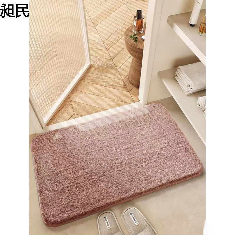 长绒毛吸水地垫卫浴进门浴室垫防滑垫卫生间门口门垫