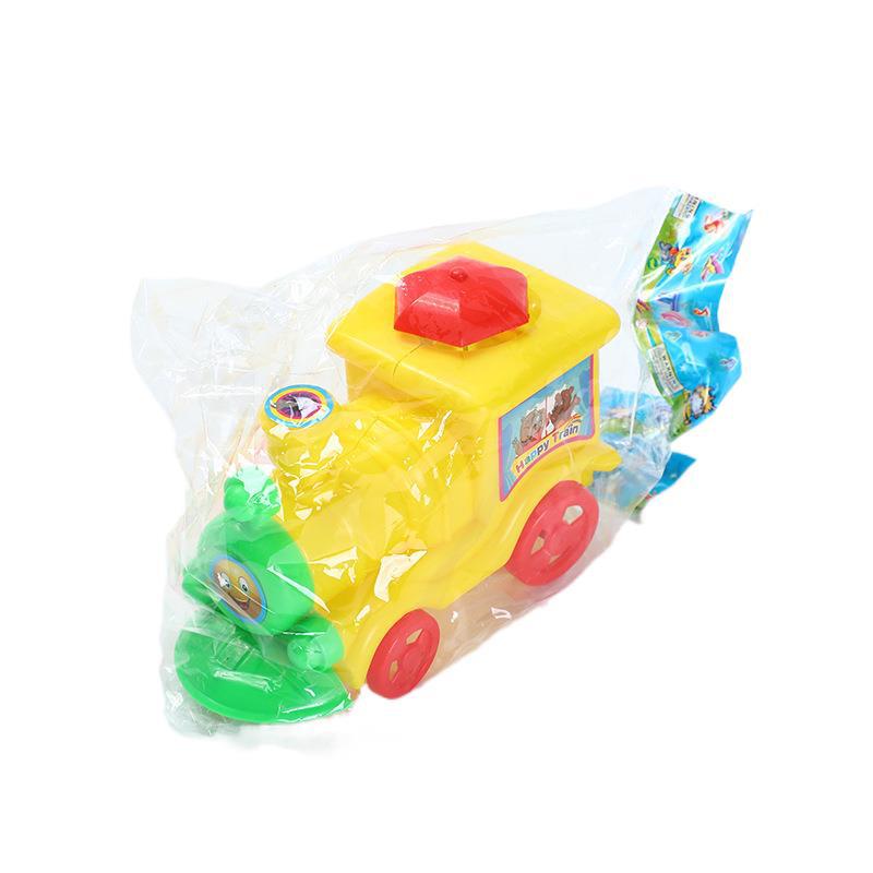 Pull Train Children's Stall Toys Wholesale Will Run Once Pulled Taobao Hot Sale Two Yuan Children's Toys