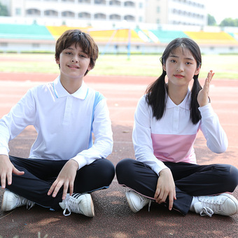 工厂定制广州顺德区新款校服中学生初中生春夏秋装冬装男女运动服