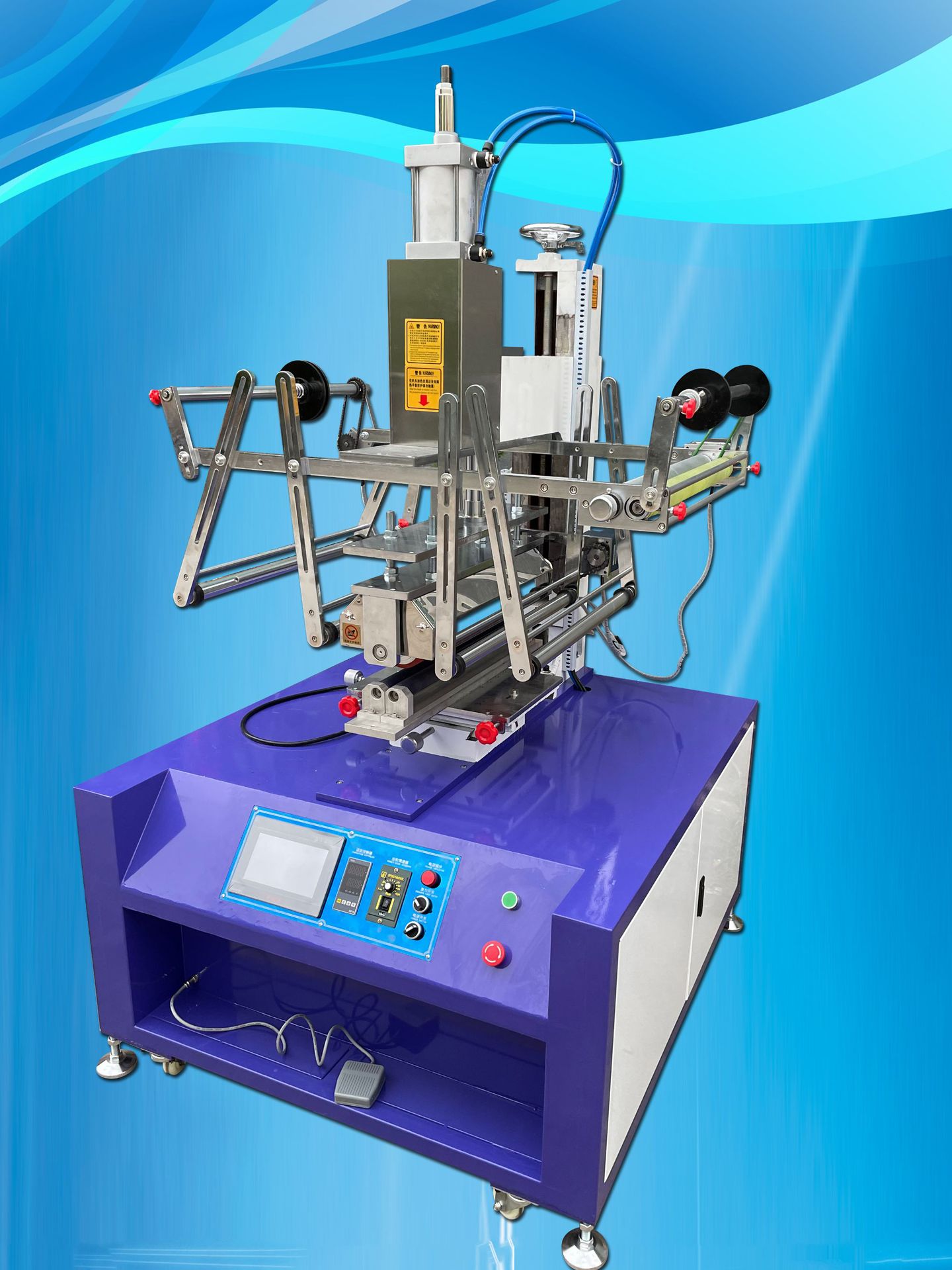 圆管热转印机 凳子热转印机 玻璃热转印机硅胶热转印就机油桶烫金