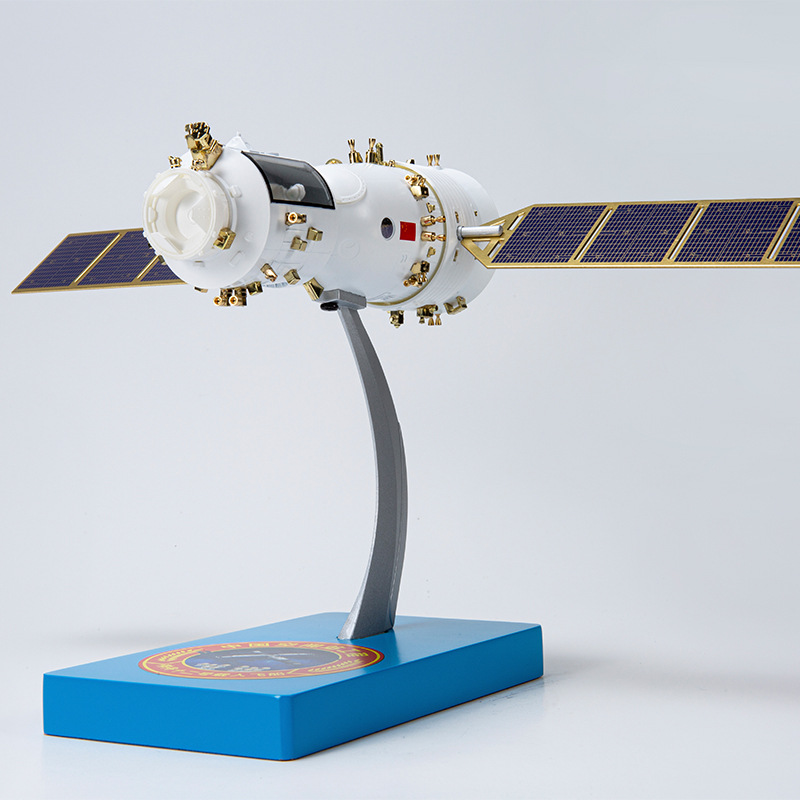 1/50神舟12号载人飞船合金天和空间站摆件宇宙飞船航天器仿真成品