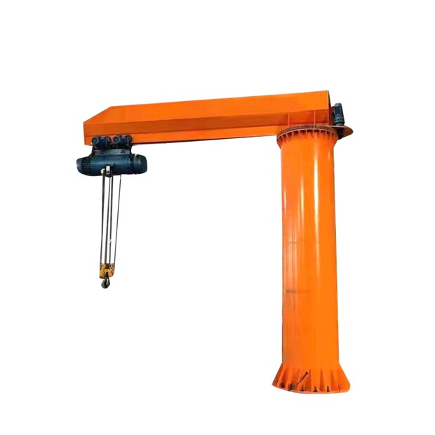 工业小型移动式1吨2吨5吨可旋转摇臂单臂吊bzd型电动遥控悬臂吊