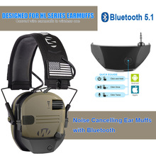 Tactical Shooting Earmuff Headsets Bluetooth 5.1 Hearing跨境