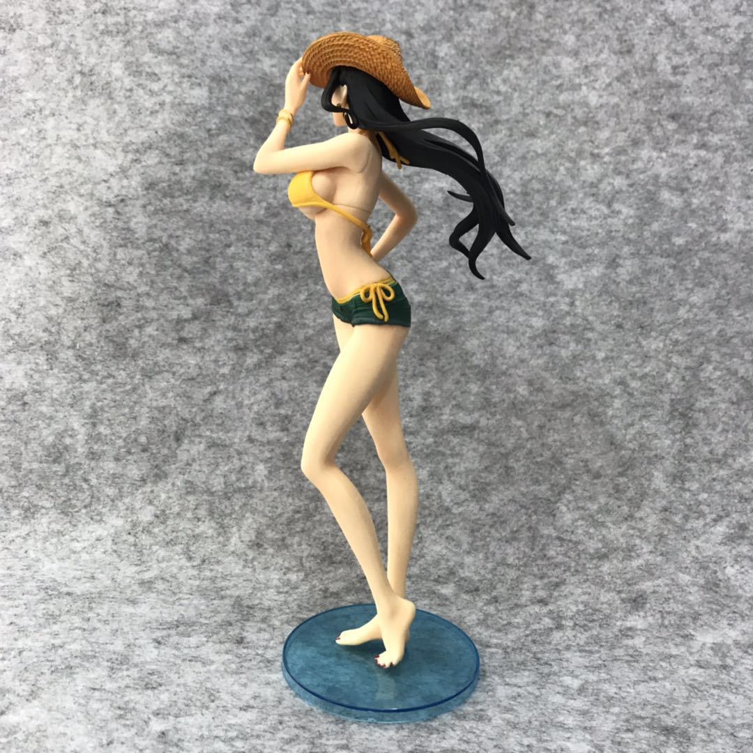 海贼 航海 闪光魅力 泳装罗宾 吊带 金 白吊带 手办 景品摆件
