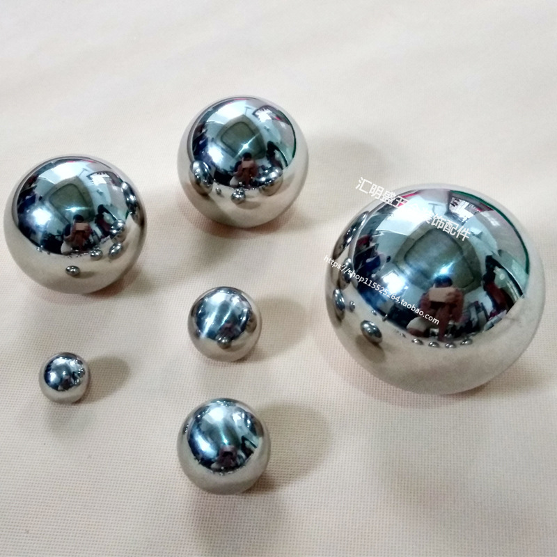304不锈钢圆球装饰空心球亮光201浮球摆件楼梯扶手装饰精品球