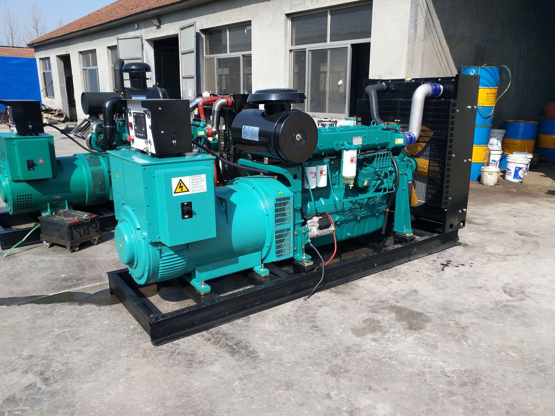 潍柴150kw100kw300kw柴油发电机组三相380v发电机大型应急工业用