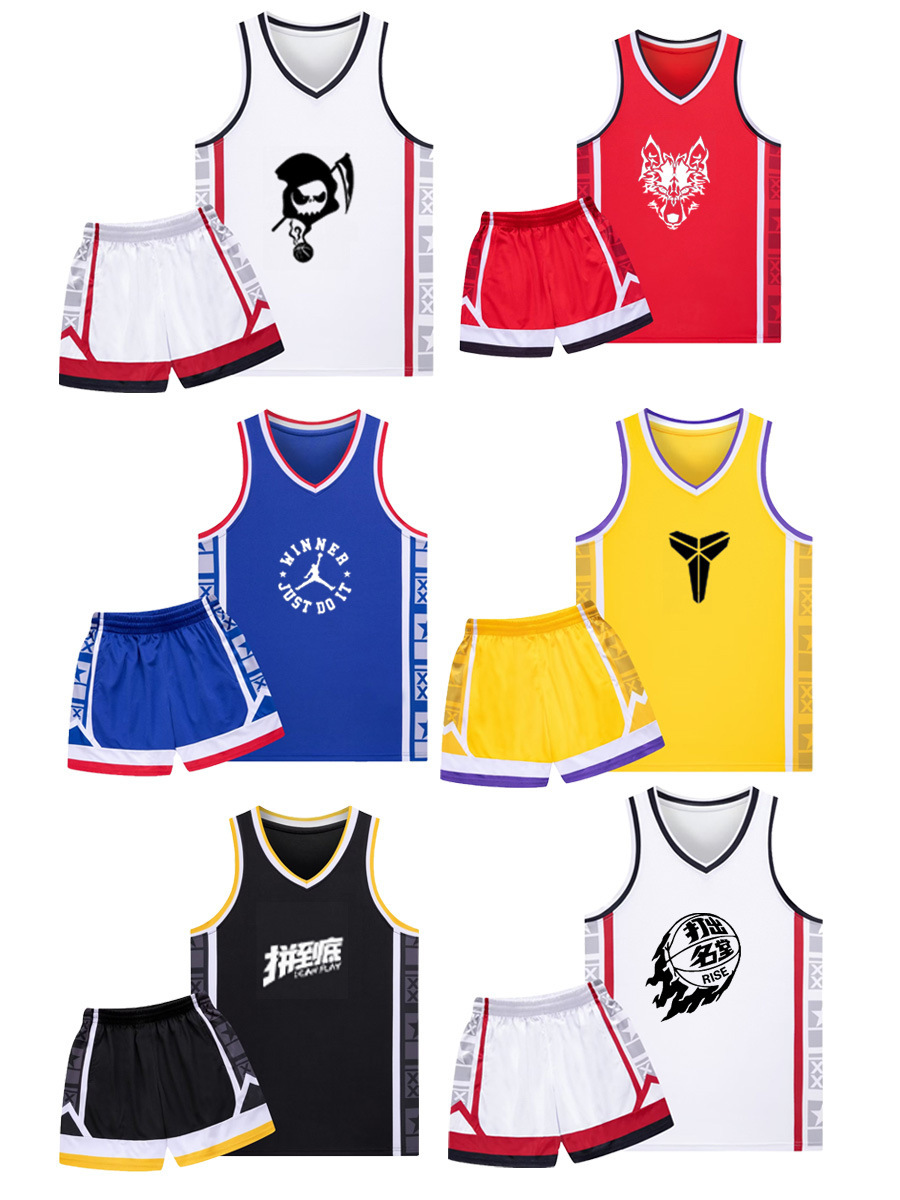 派米格制衣厂 美式职业篮球联赛服装 美式四分裤篮球服套装速干男