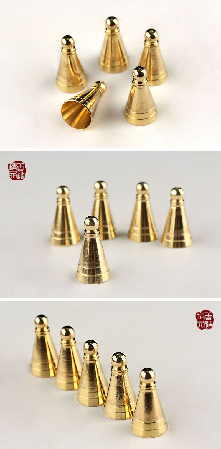 厂家直销 黄铜塔香模 沉香粉塔香模具 锥香模 香篆香拓压香工具