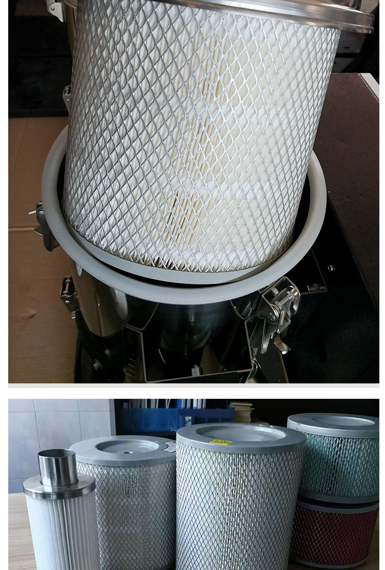 批发注塑吸料机粉尘过滤器滤芯聚酯除尘滤筒900g吸料机滤芯