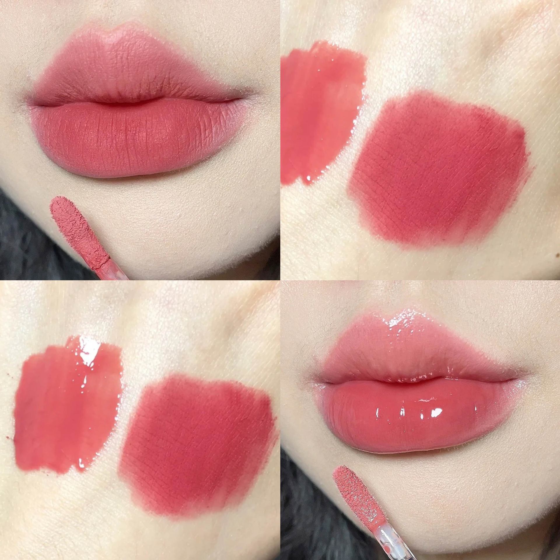 CACE Fun Double-Headed Lip Lacquer 6 Colors Optional Popular Makeup Cheap Student Lipstick Matte Hot Push Factory Wholesale