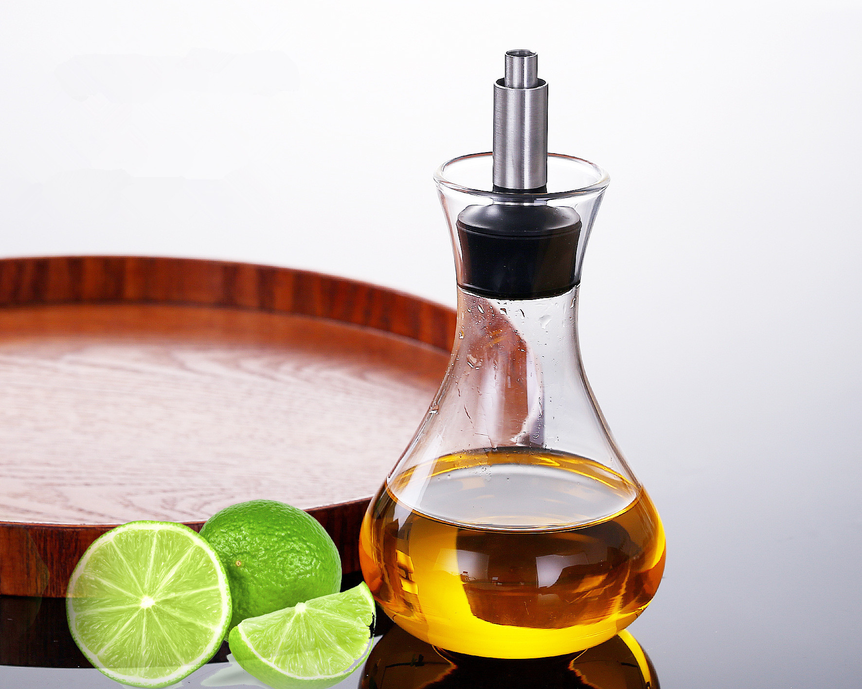 高鹏油瓶玻璃防漏油壶大号家用油罐调味料香油酱油瓶醋壶厨房用品