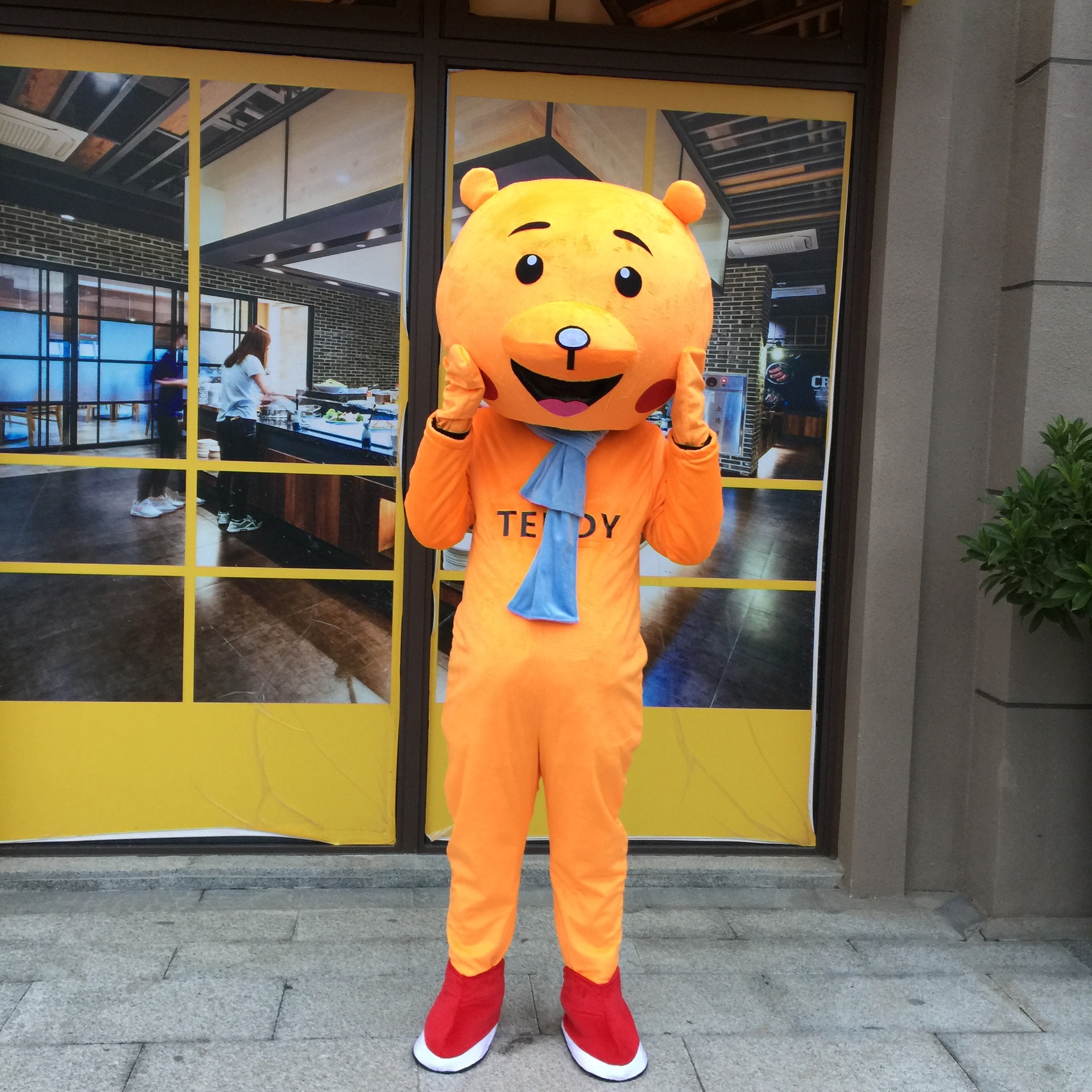 定制卡通人偶服装威尼熊各种造型服饰成人活动表演玩偶服道具
