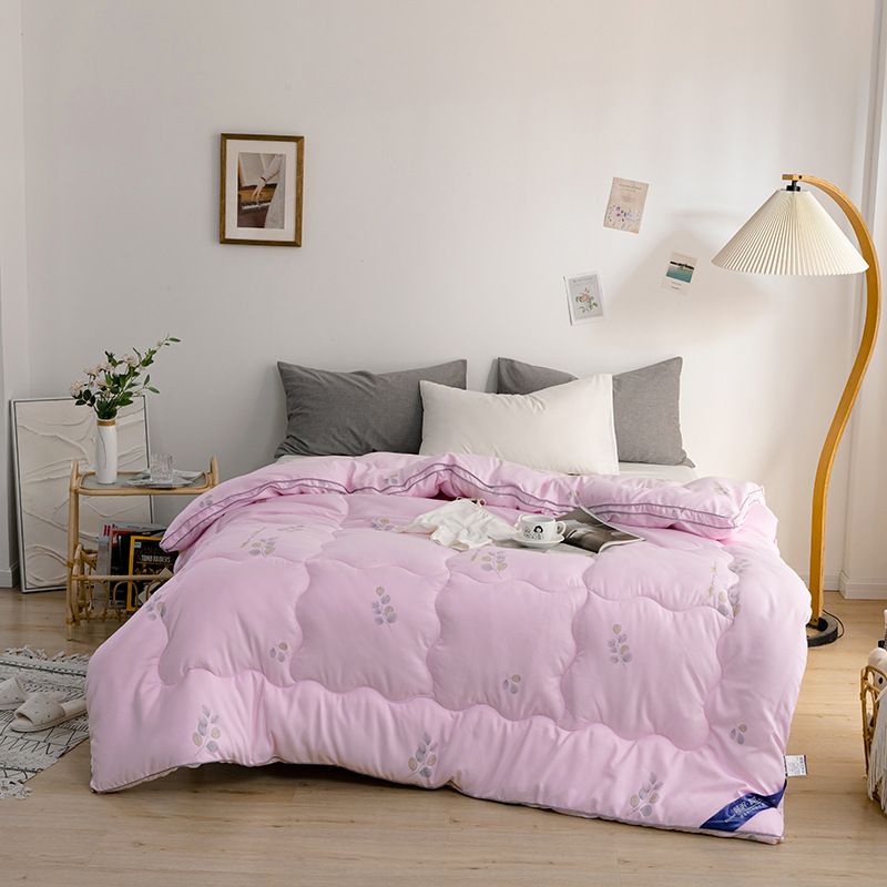 批发羽丝棉冬被立体被礼品被子冬羽绒丝绵被子加厚保暖太空被冬季